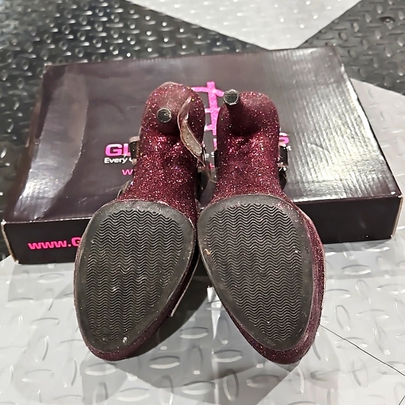 Pinot glitter platform stileto sandals - Picture 4 of 6